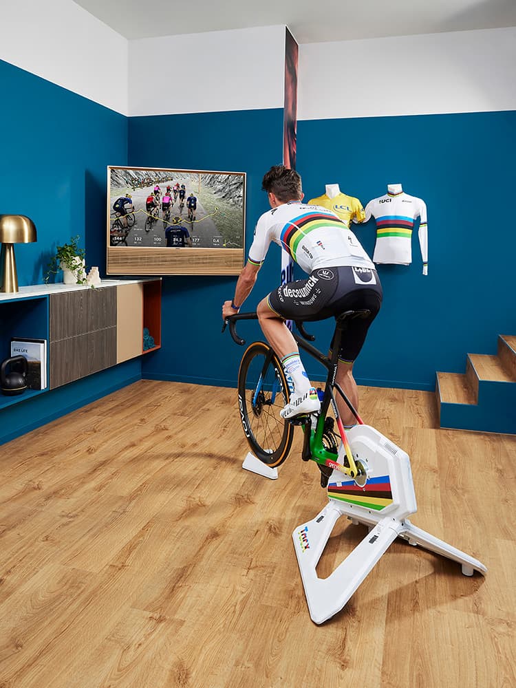 Alpha vinyl in cycling paincave